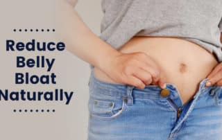 reduce belly bloat naturally